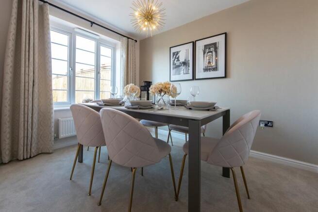 Your separate dining room to hold those special mealtimes