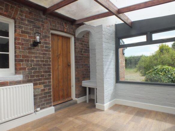 Entrance porch