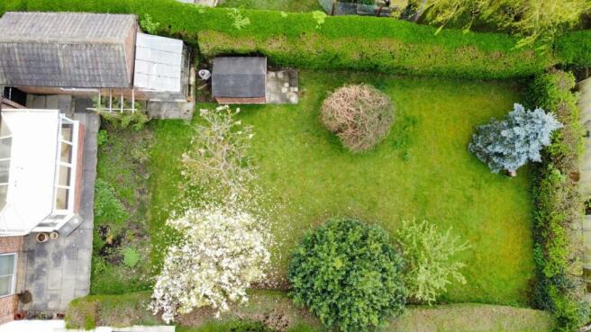 Rear Garden Aerial View