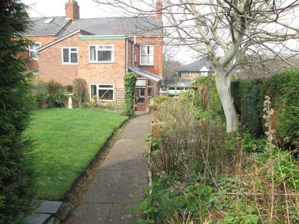 Rear garden