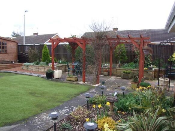 Rear garden