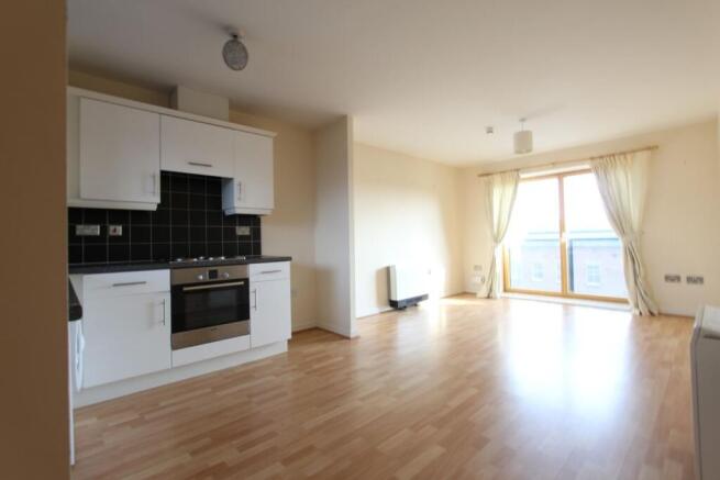 Kitchen and living a