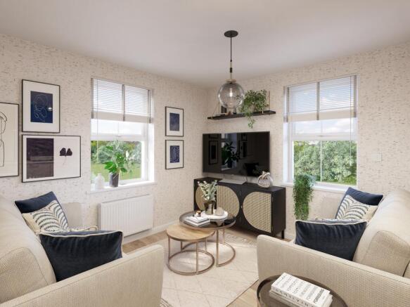 INTERNAL SHOT OF THE LOUNGE IN THE HENLADE