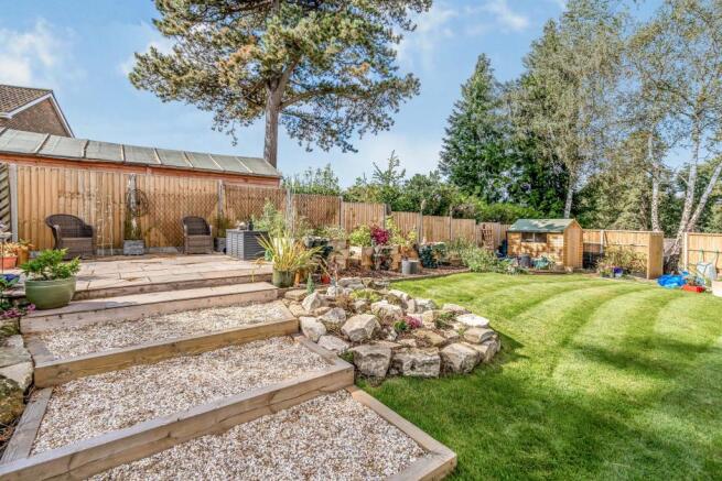 Rear garden