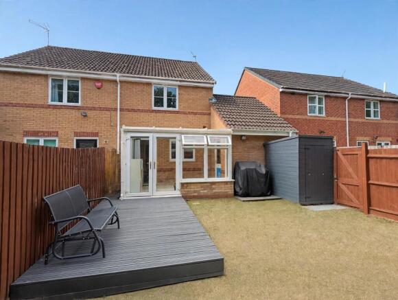 Rear of Property