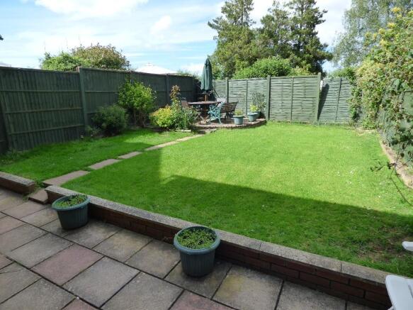 Rear garden