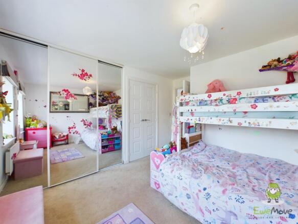 Bedroom 2 built-in wardrobes