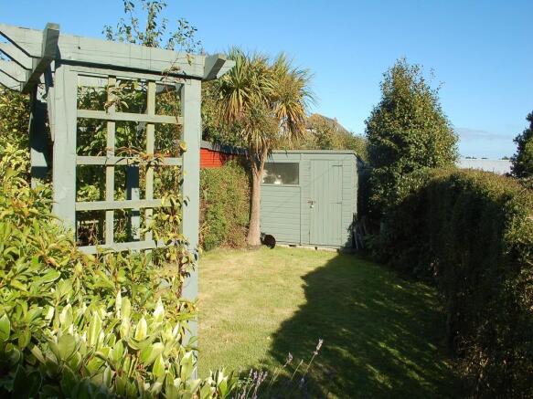 Rear garden