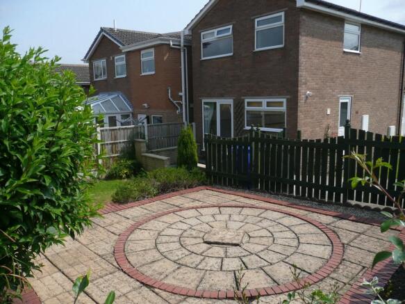 Rear garden