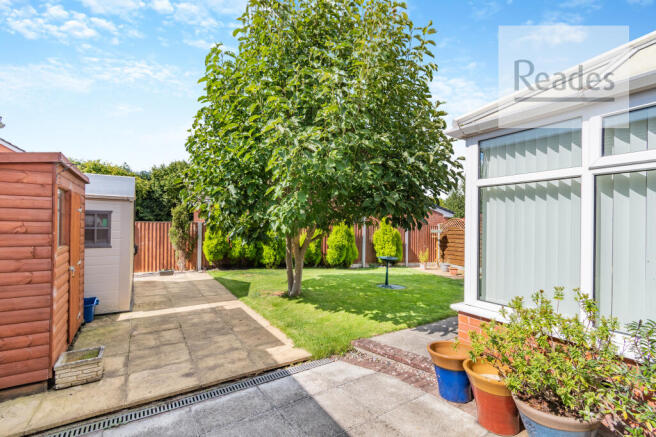 Rear garden
