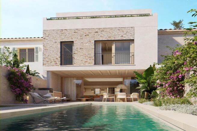 Modern new-build townhouse with pool in Santanyi