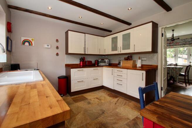 Kitchen adjoins the Dining Room