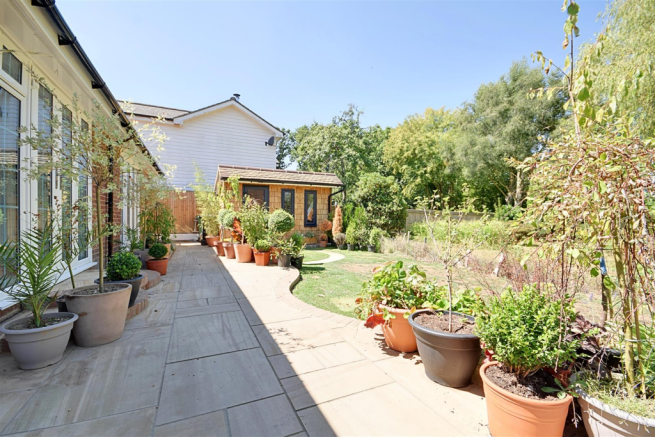 Rear garden