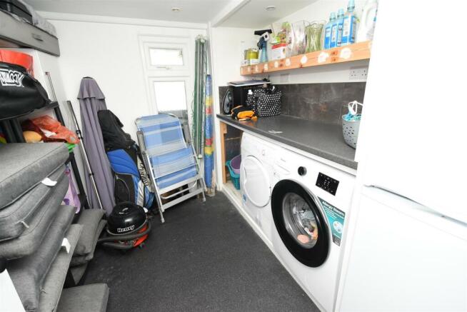 Utility Room (to the rear of the garage)