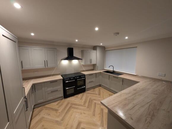 Open plan kitchen