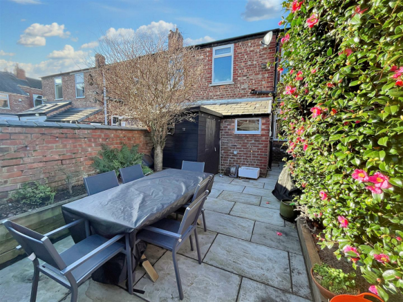 Rear of Property