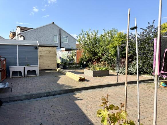 Rear garden