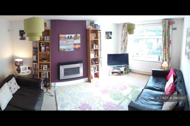 Living Room.Gas Fire,Leather Suite,Tv Stand