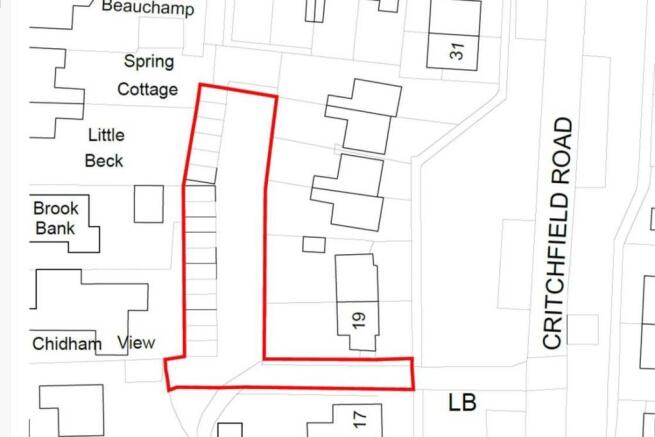 Garages at Critchfield Road, Bosham, Chichester, West Sussex, PO18 8HH