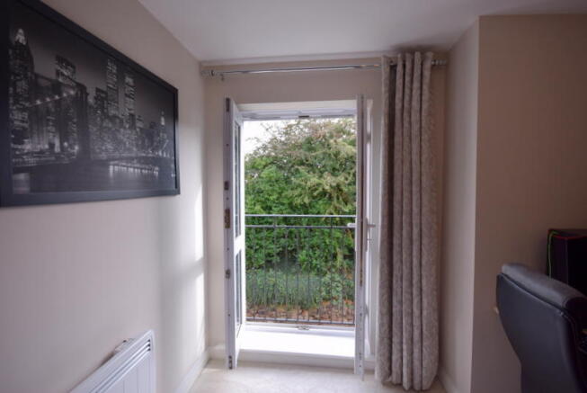 Juliet Balcony from Bedroom Two