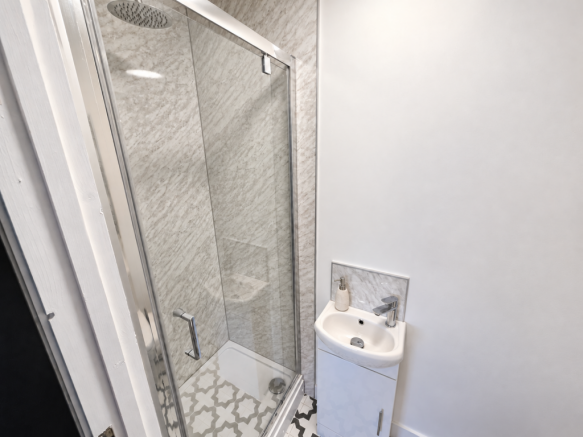 Room 5 private ensuite | AI enhanced