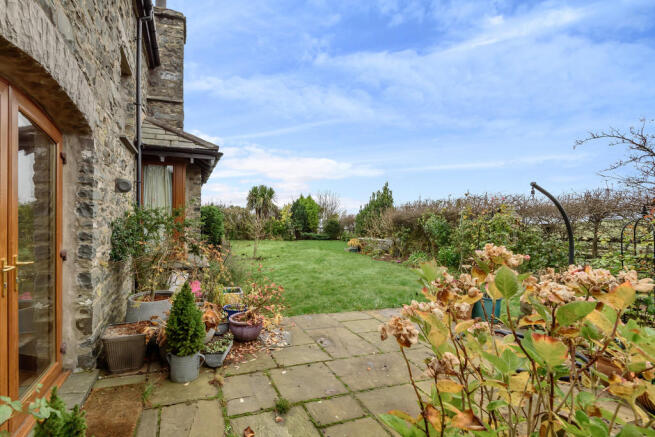 Patio and garden