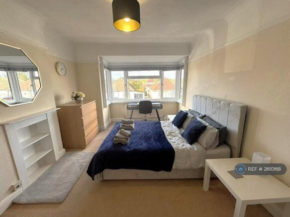 Bedroom 1 With Double Bed, Desk & Chair