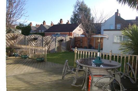 Rear garden
