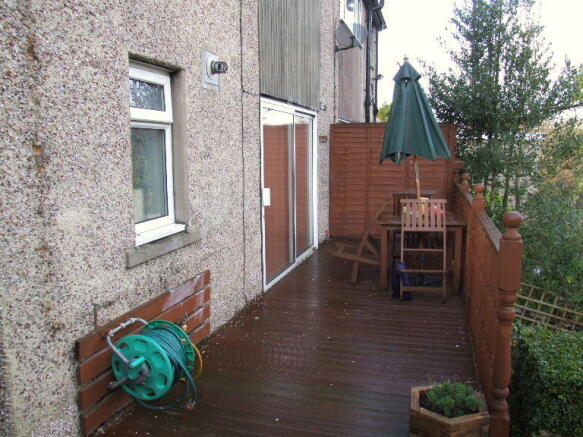 Rear decking