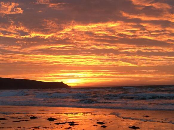 Beach at Sunset