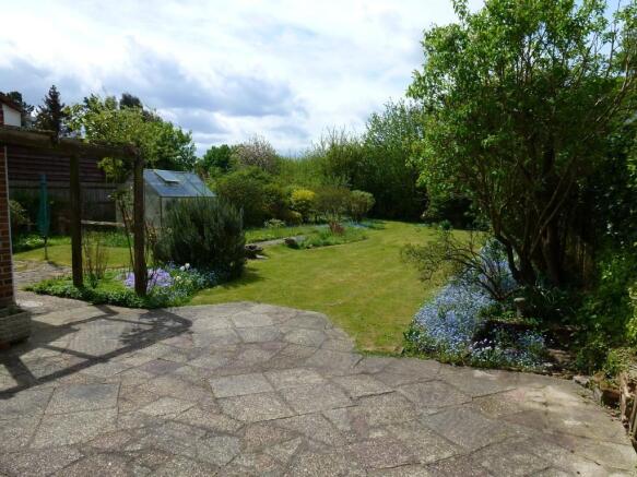 Rear garden