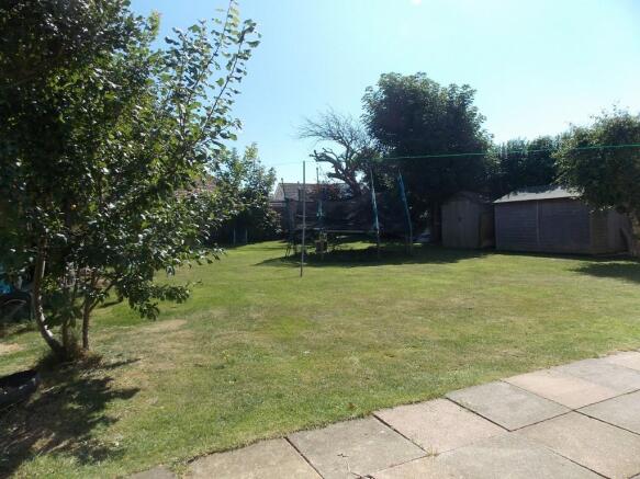 Rear garden