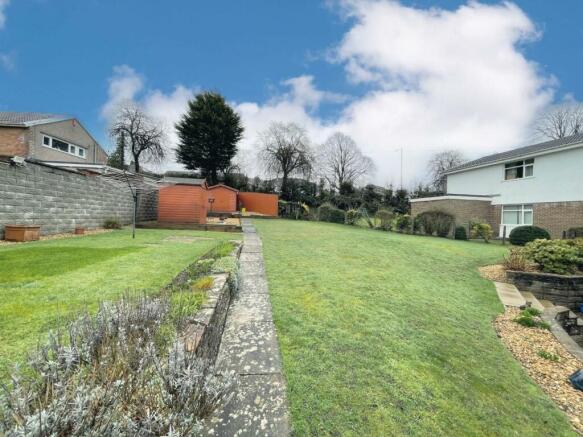 Rear garden