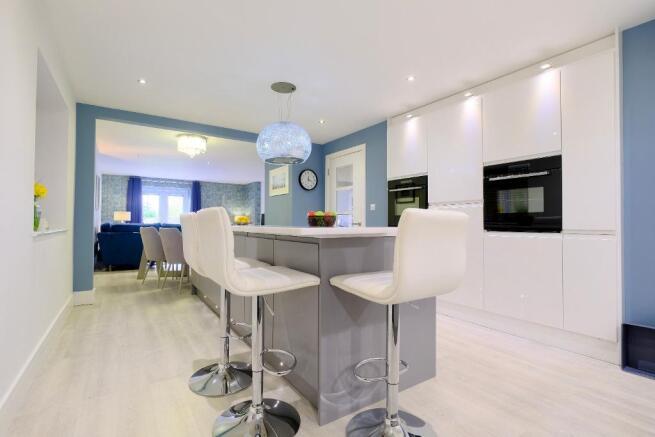 Sleek, modern kitchen