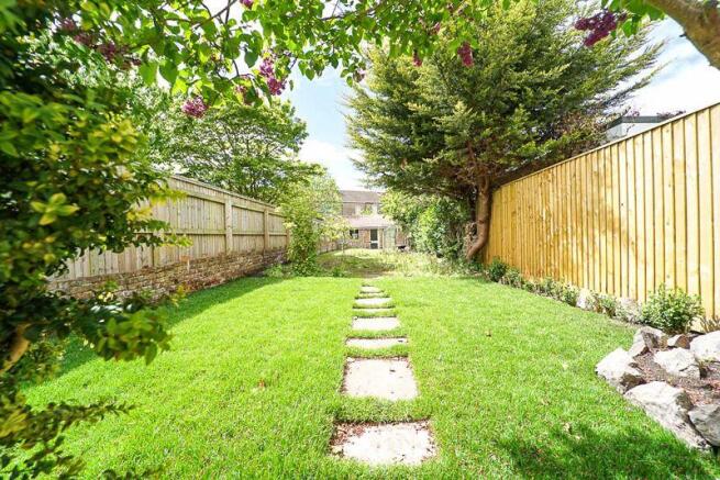 Rear garden