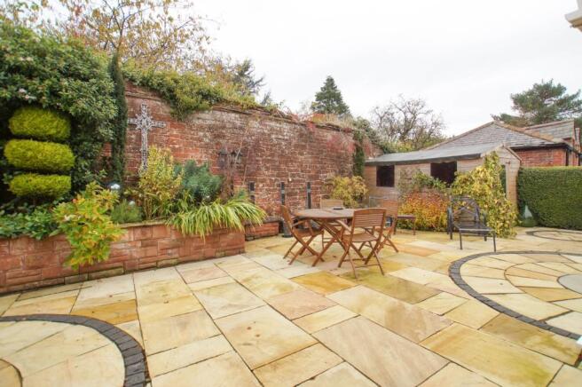 Rear garden