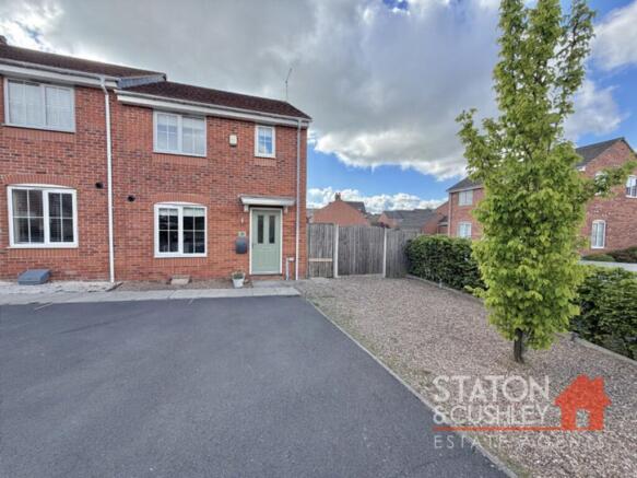 3-bed terraced on First Oak Drive, Clipstone Village, NG21, £180,000