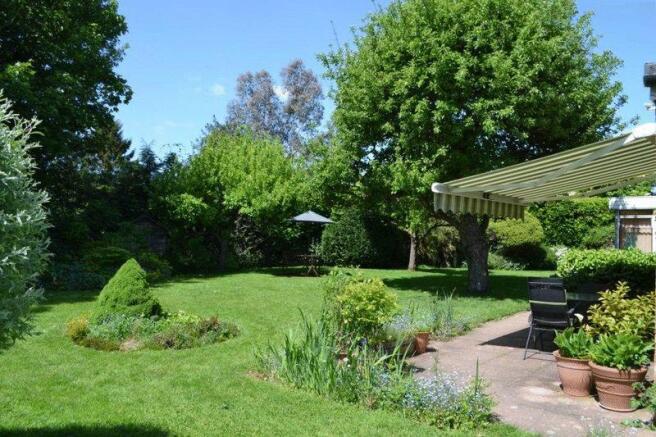Rear garden