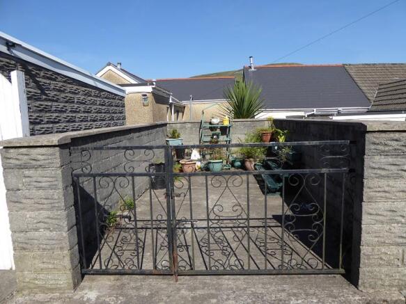 Rear Patio Area