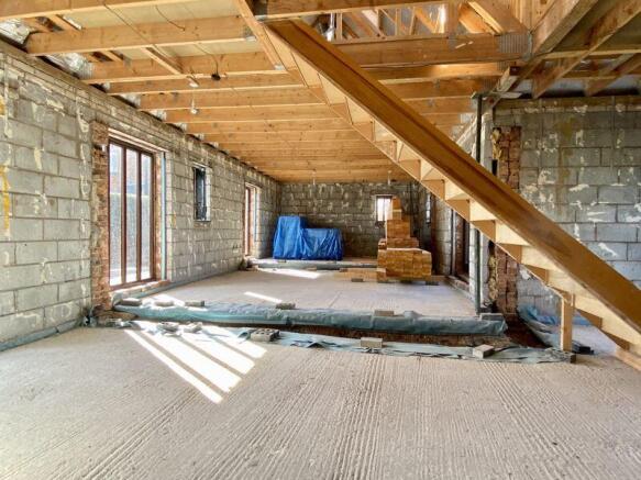 Proposed Living Space & Bedroom 3