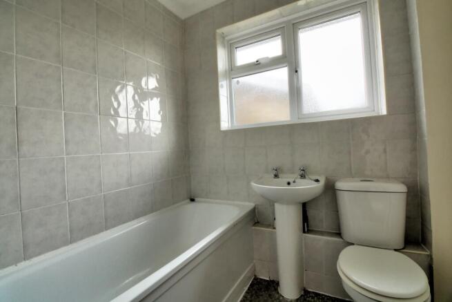 Modern bathroom suite