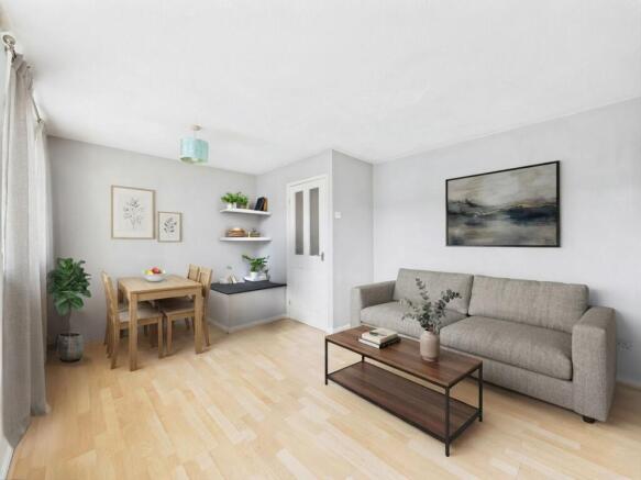 Lounge/Dining Room (Virtually Furnished)