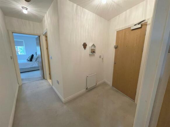 Spacious entrance hallway