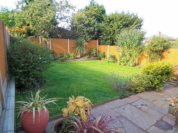 Rear garden