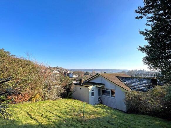 Rear garden/View