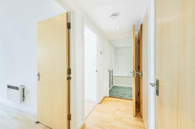 Hallway, Burnelli Building, Chelsea Bridge Wharf