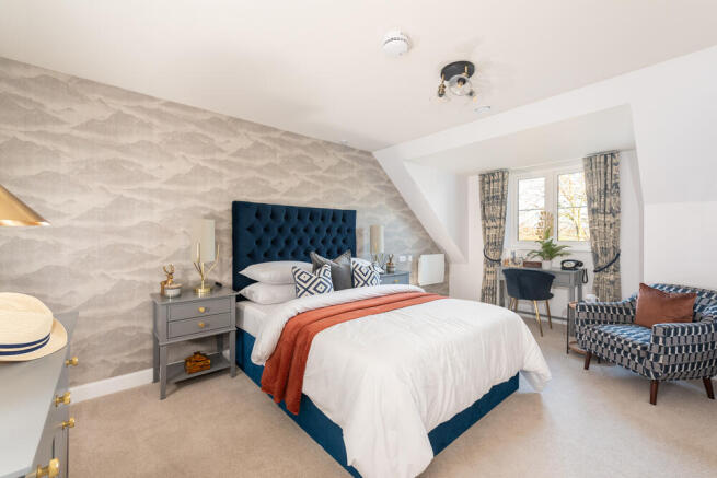 Show home bedroom
