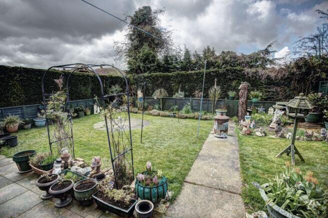 Rear garden