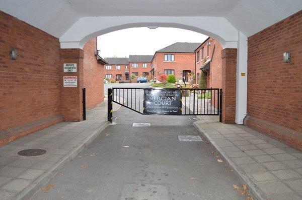 gated entrance