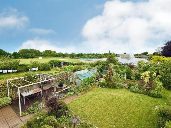 garden and recreation ground beyond